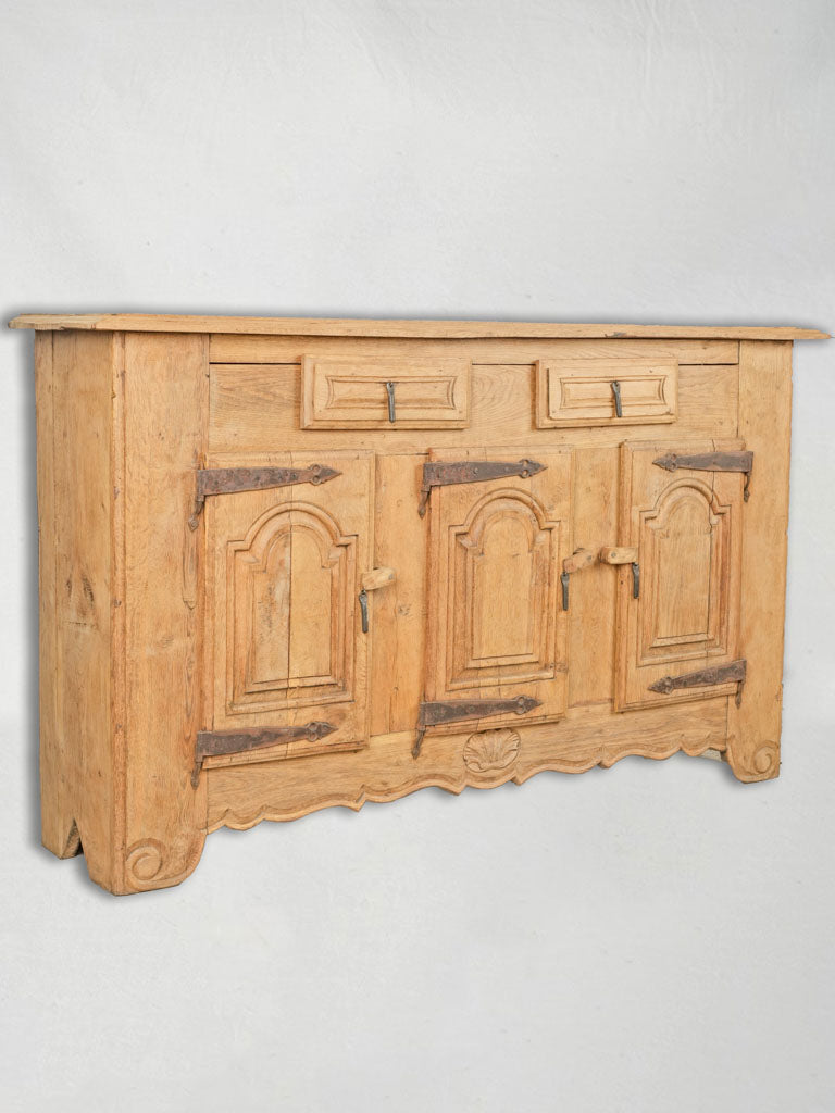 Aged Chestnut Wood French Sideboard