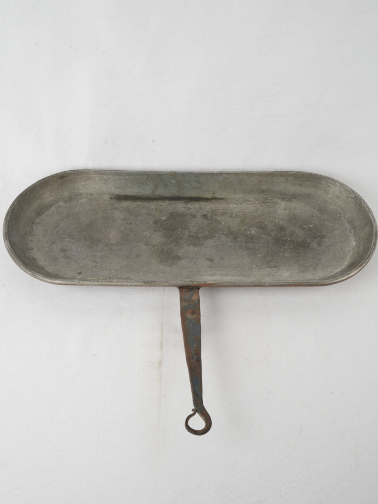 Weathered 19th-century Provencal copper pan