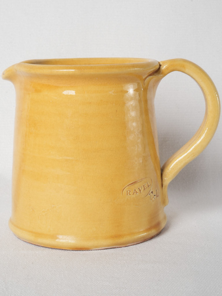 Timeless terracotta ocher water jug