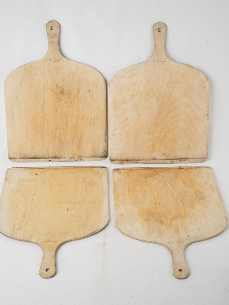 Vintage pizza peels