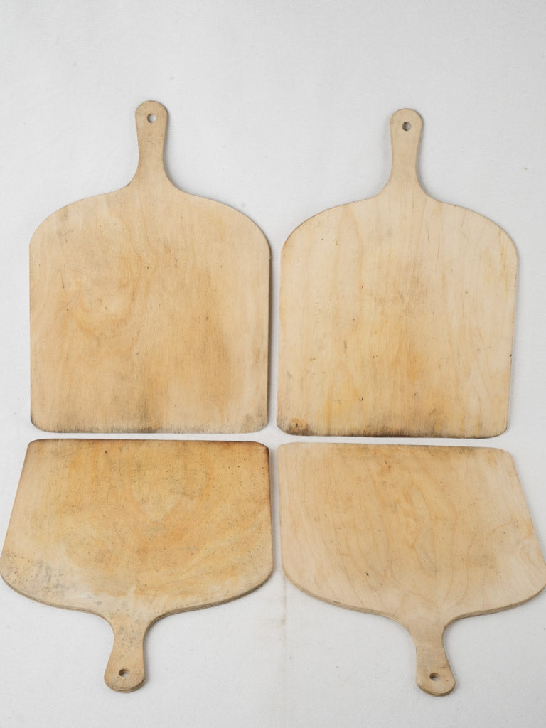 Artisanal birchwood pizza platters