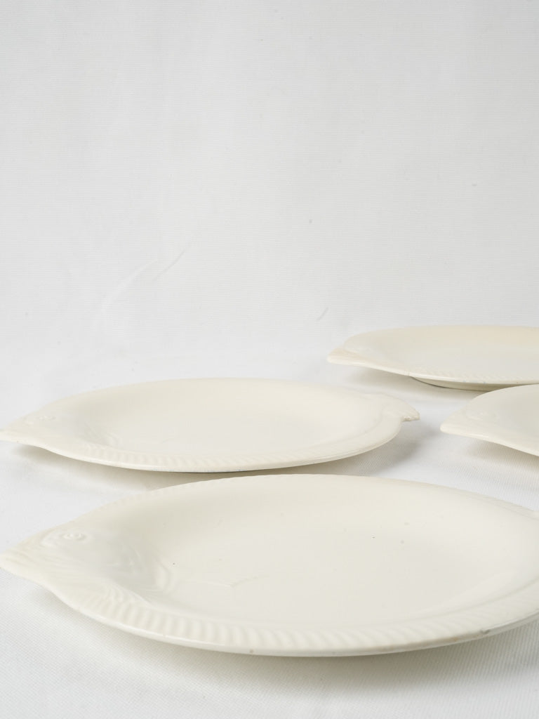 Timeless fish-shaped serving platter