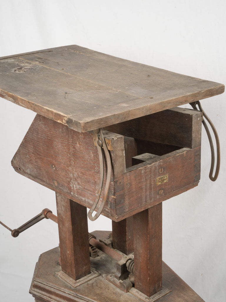 Antique wooden photographic equipment