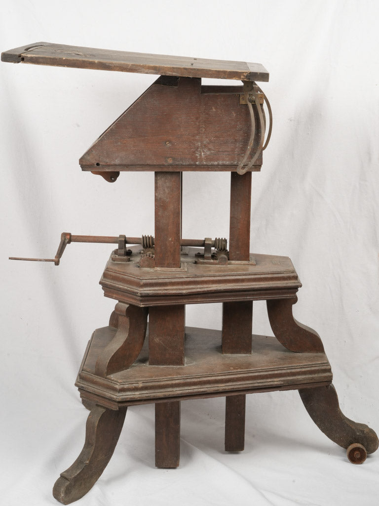 Substantial 19th-century camera tripod