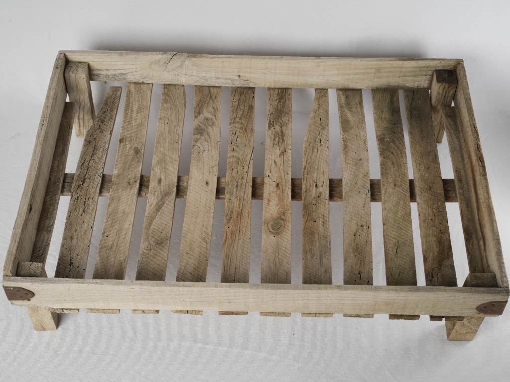 Rustic aged wooden drying rack