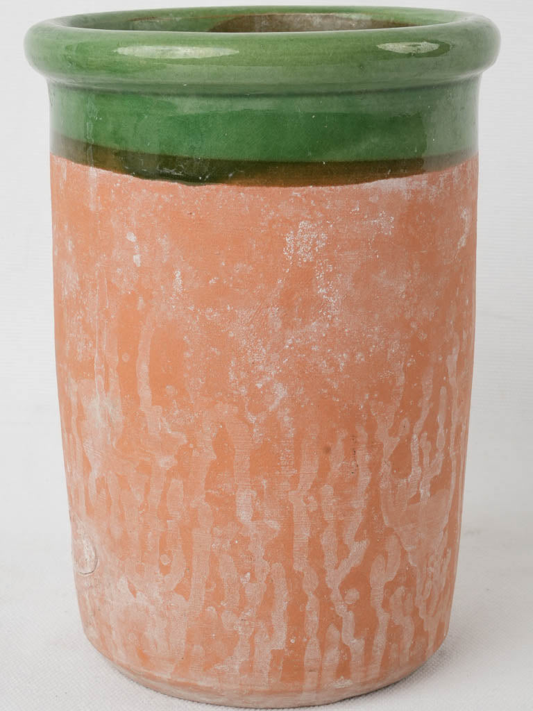 Handmade emerald terracotta wine cooler