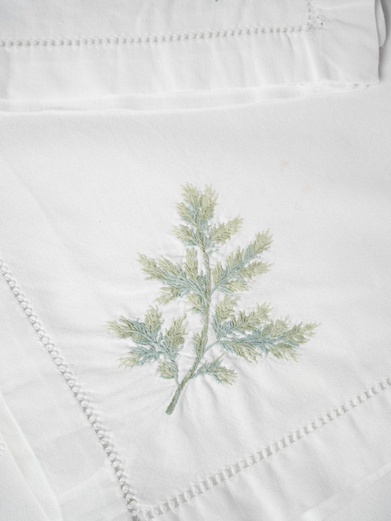 Vintage-inspired, French-themed table linens