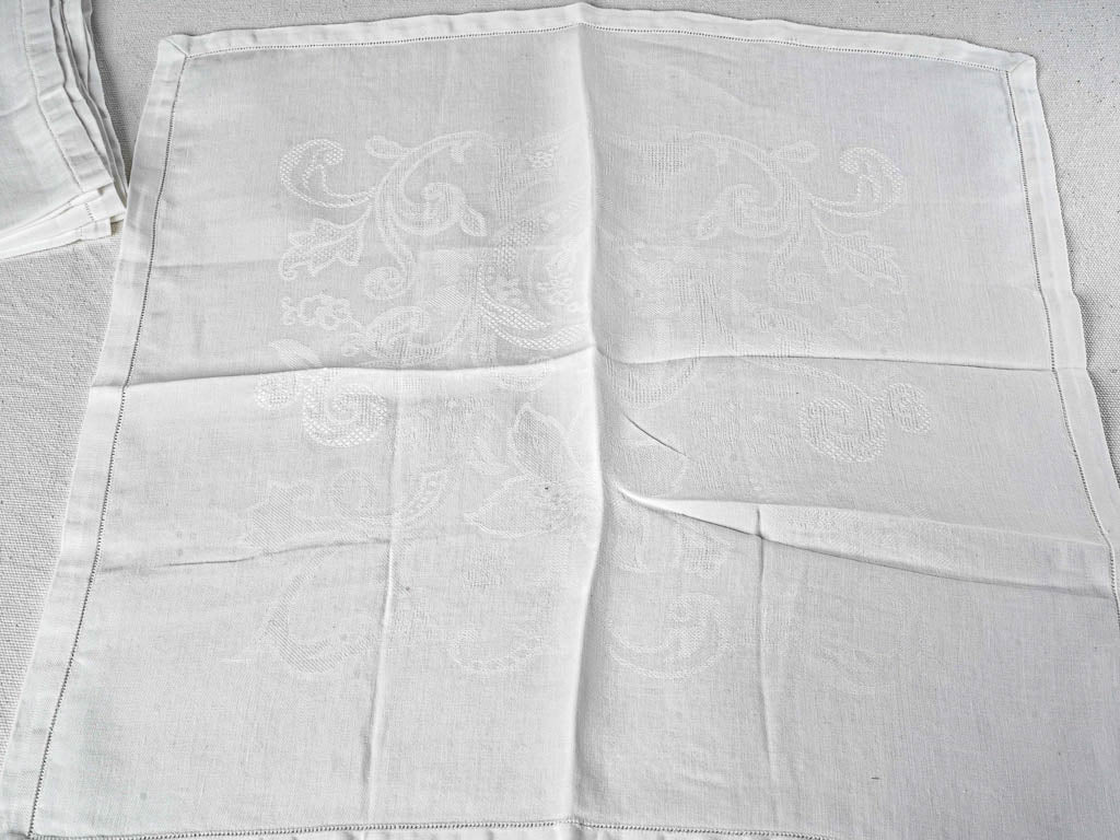 Delicate antique napkins – Refined, traditional, antique, ornate  