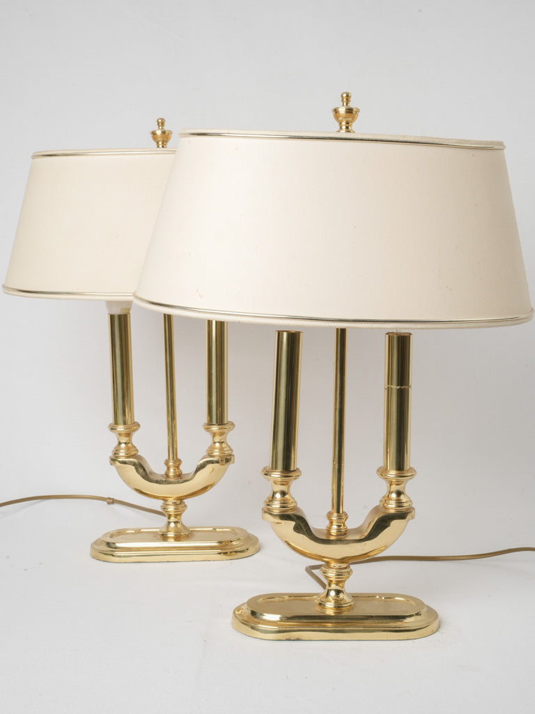 Vintage chic table lamps