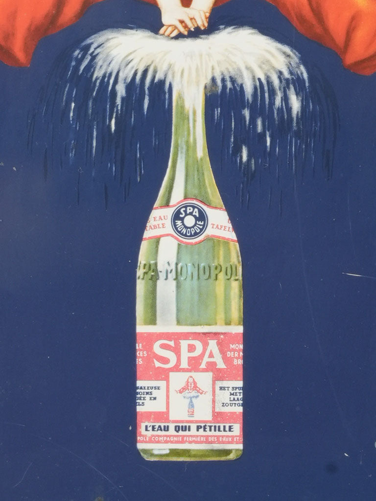 Antique Belgian Mineral Water Advertisement