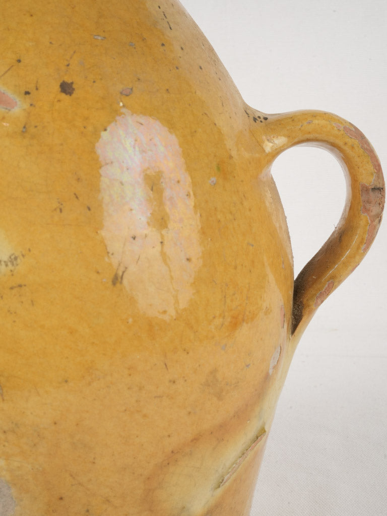 Historic bulbous pottery bottle