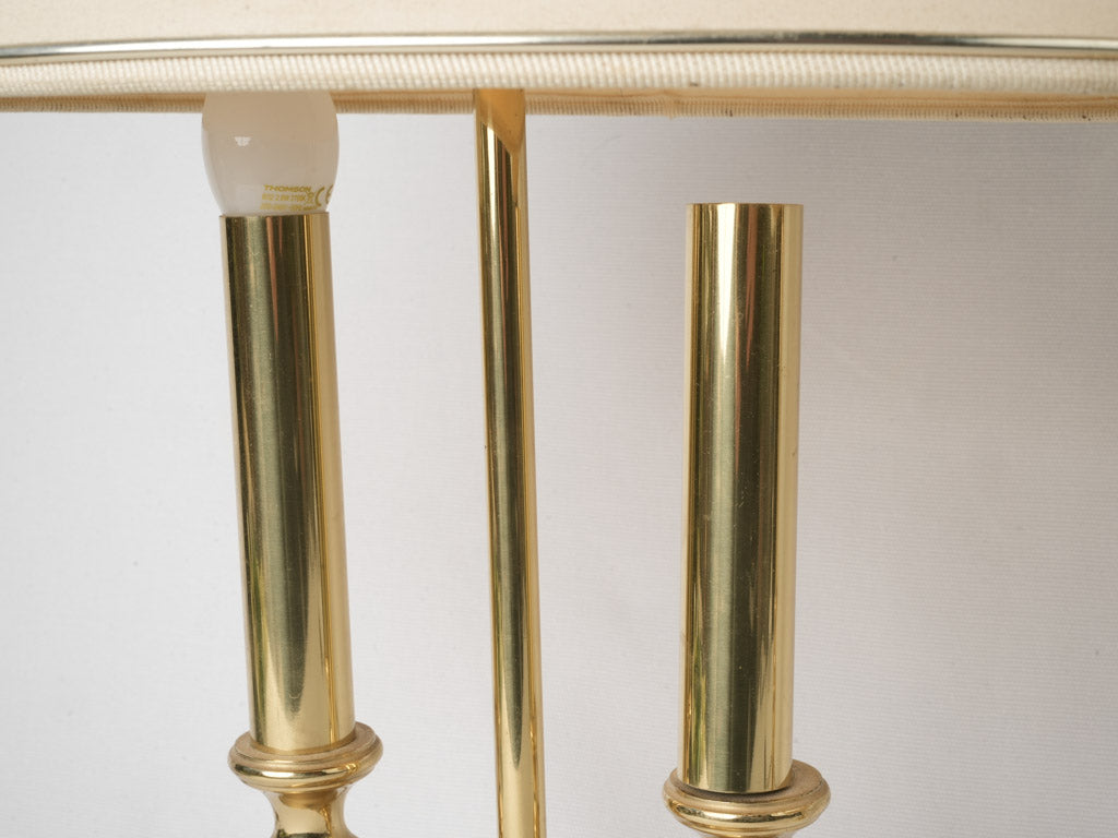 Timeless beige shade table lamps