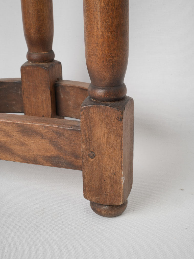 Elegant 19th-Century Wooden Hall Table