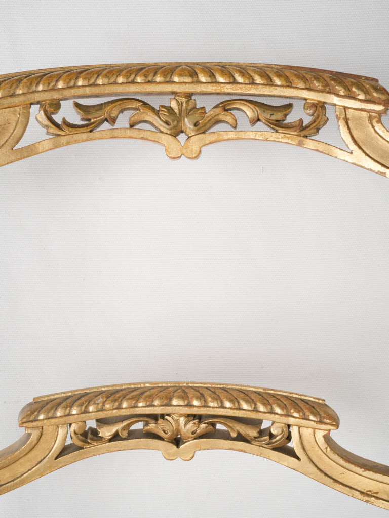 Authentic 18th-century Giltwood Accent Chair