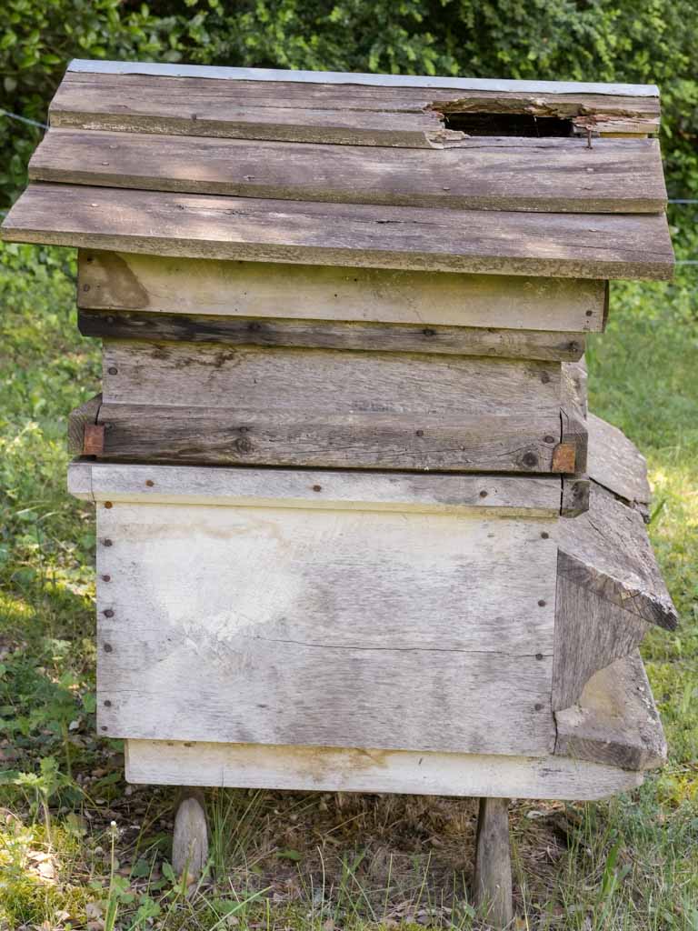 Timeless, worn, classic beehive decor