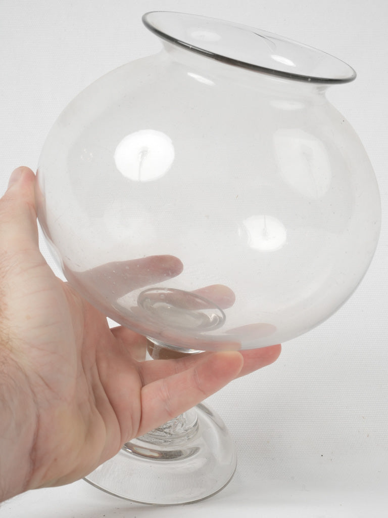 Historical, Unique, Hand-Blown Leech Jar