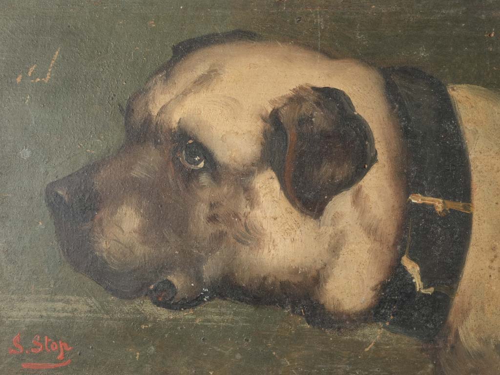 Petite 19th-century art on board