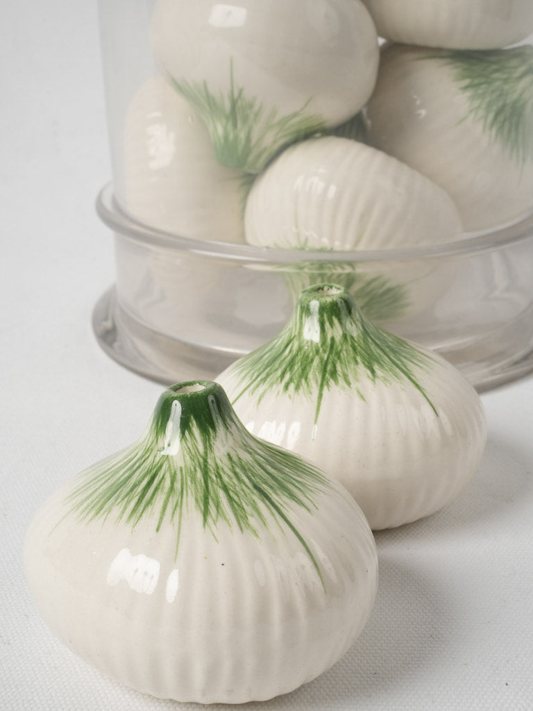 Classic hanging onion sculptures