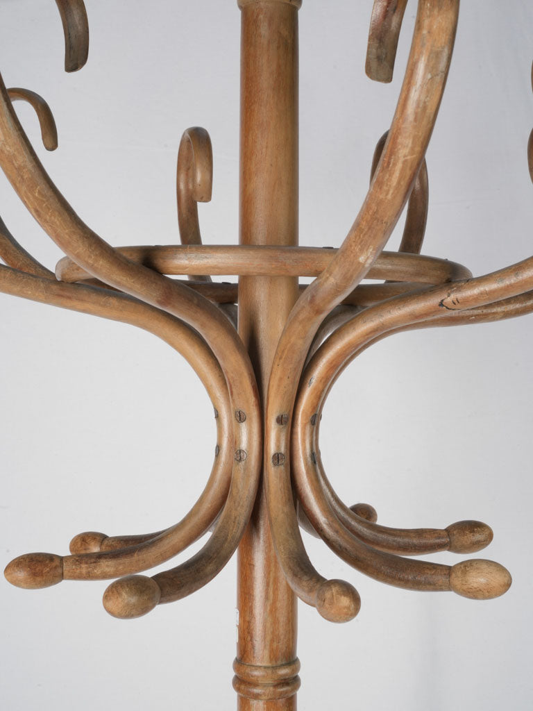 Functional, Bentwood Hat & Coat Rack