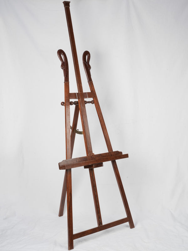 Ornate, Mahogany French Restoration Easel