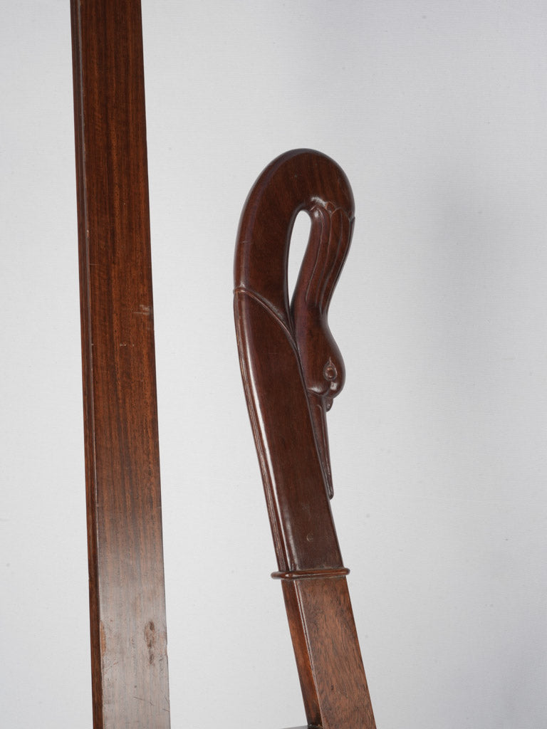 Distinguished, Mahogany Swan Art Easel