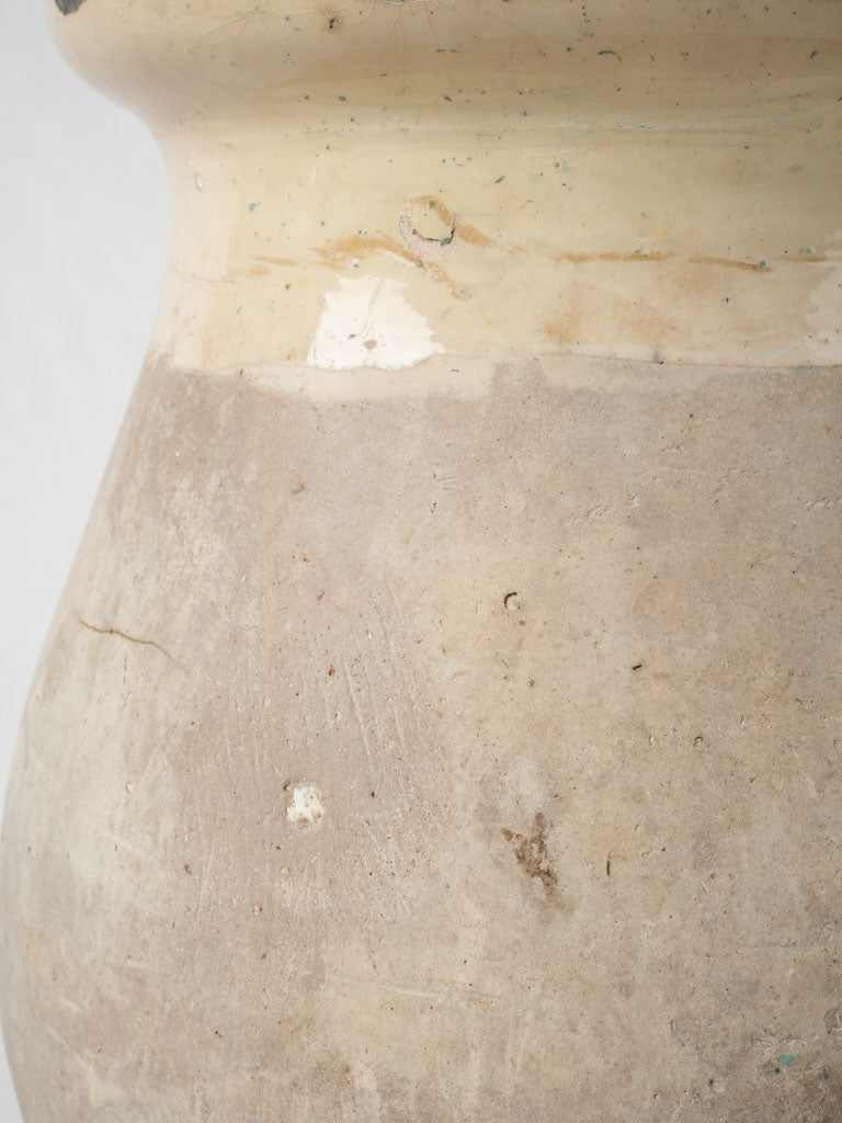 Handcrafted Biot Clay Preserving Jar