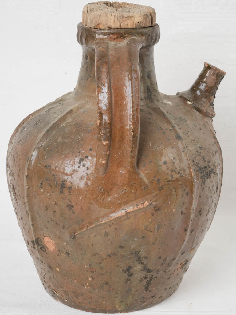 Historical Ardèche storage jar