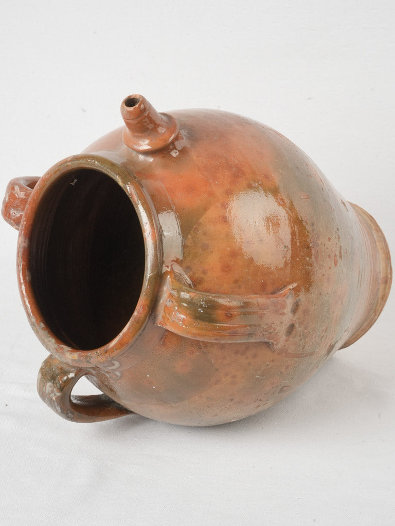 Authentic French heritage oil jug  