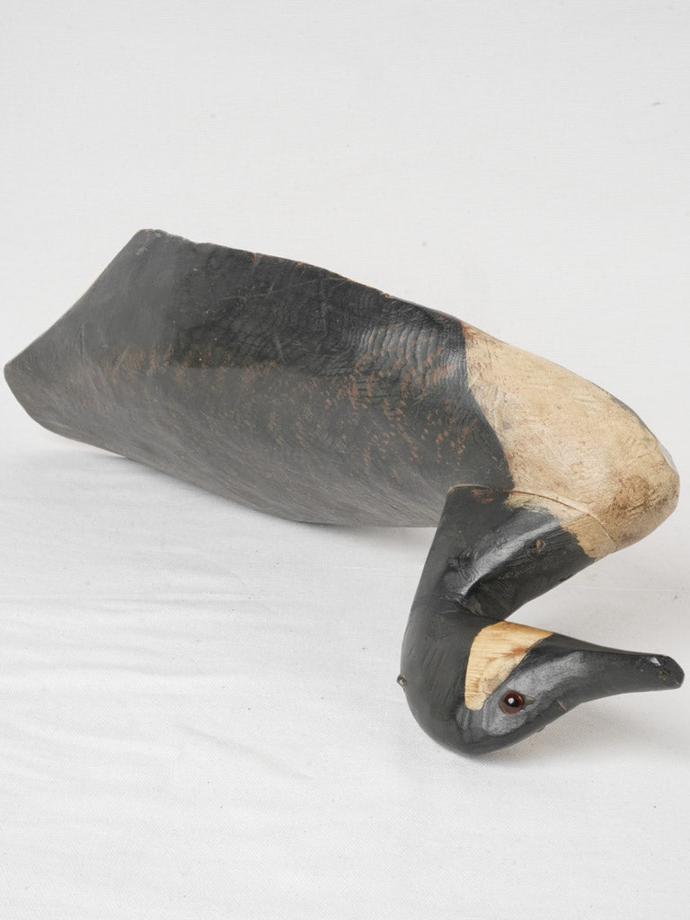 Distressed finish bird figurine