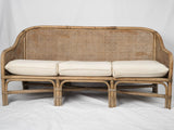 Elegant 1950s Medium Three-Seat Sofa