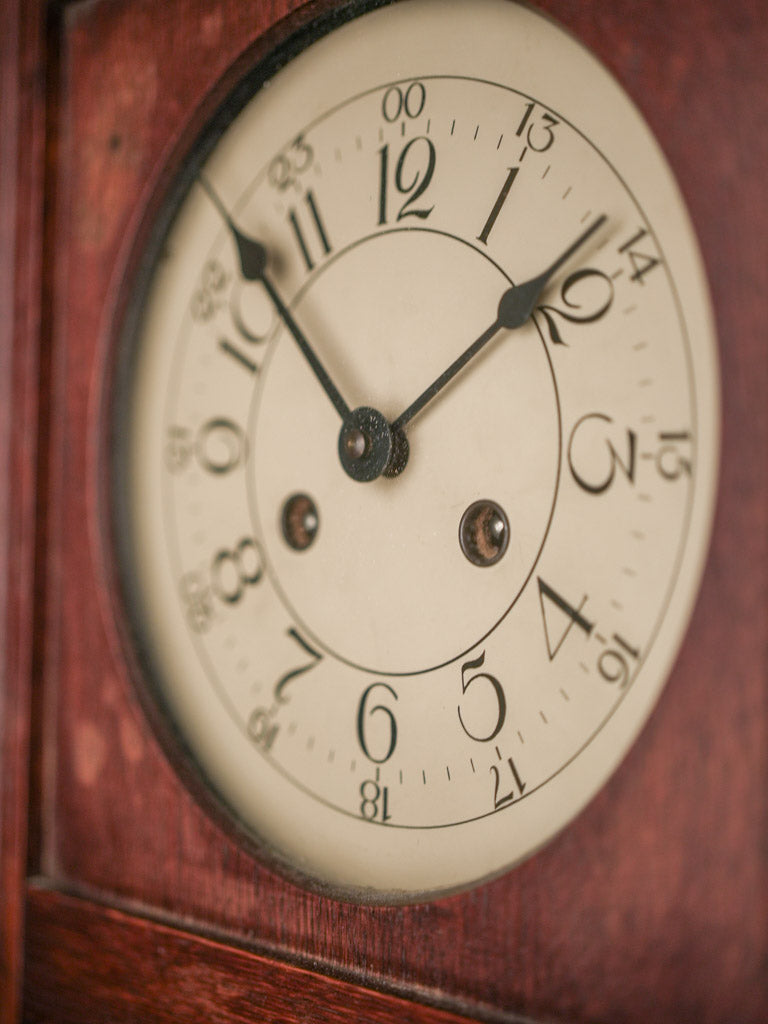 Classic, aged Westminster wall clock