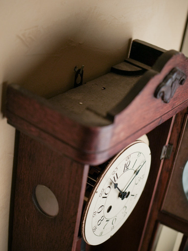 Aged, historic Westminster wall clock