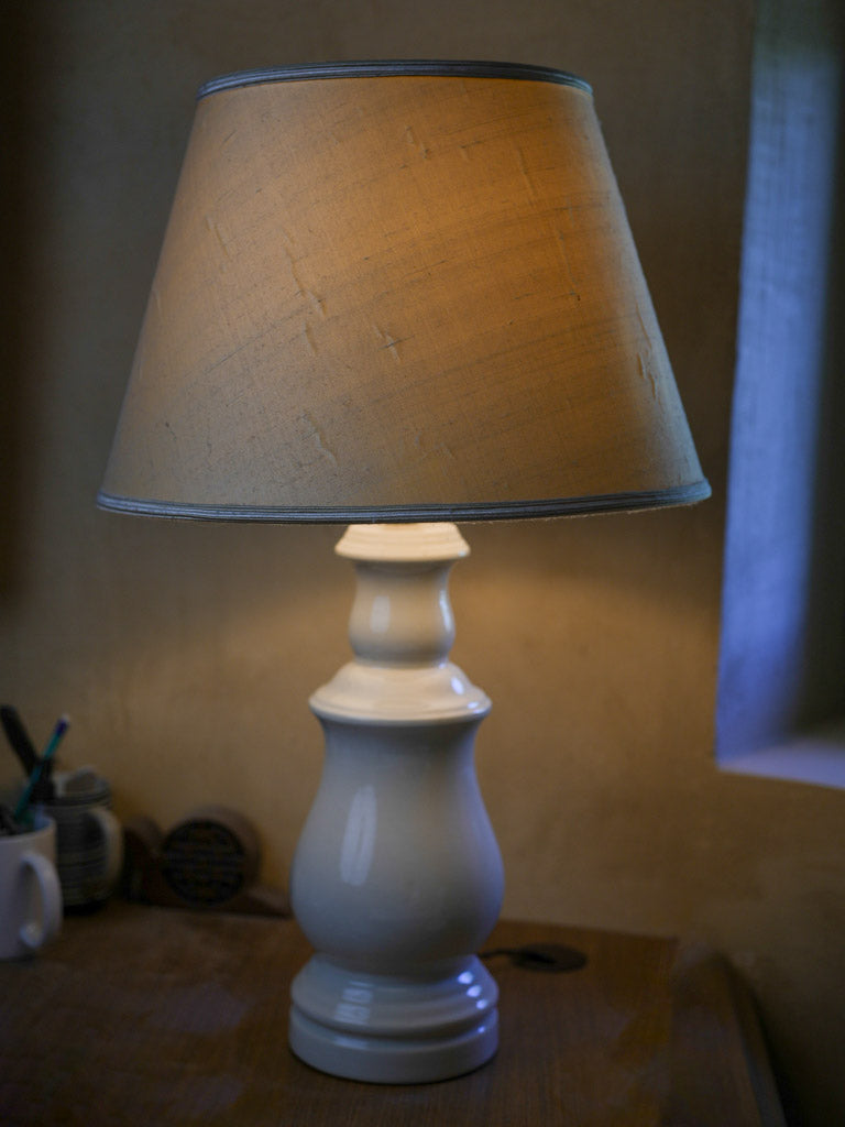 European vintage ceramic table lamp