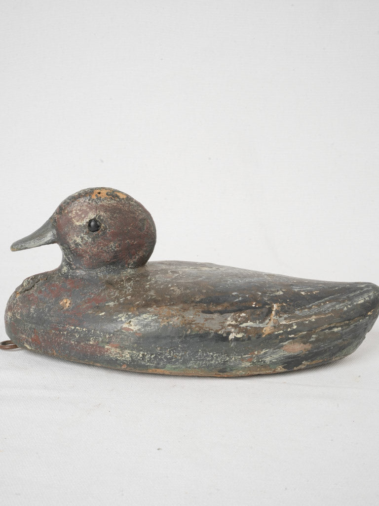 Handcrafted utilitarian French decoy