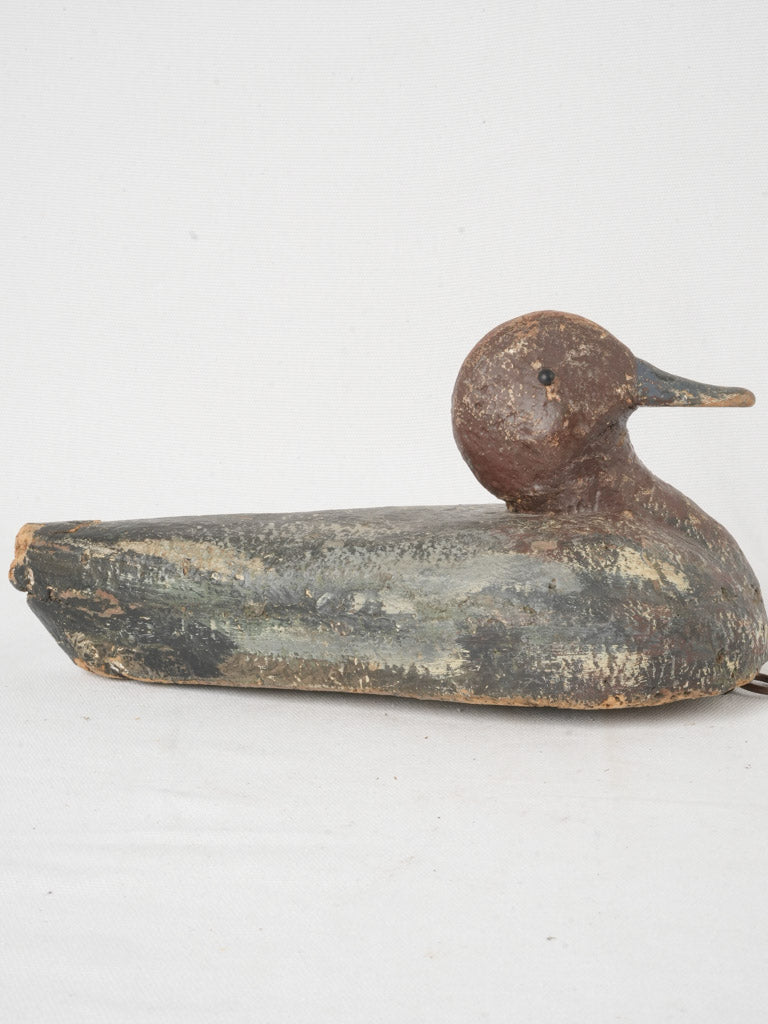 Handcrafted regional style decoy