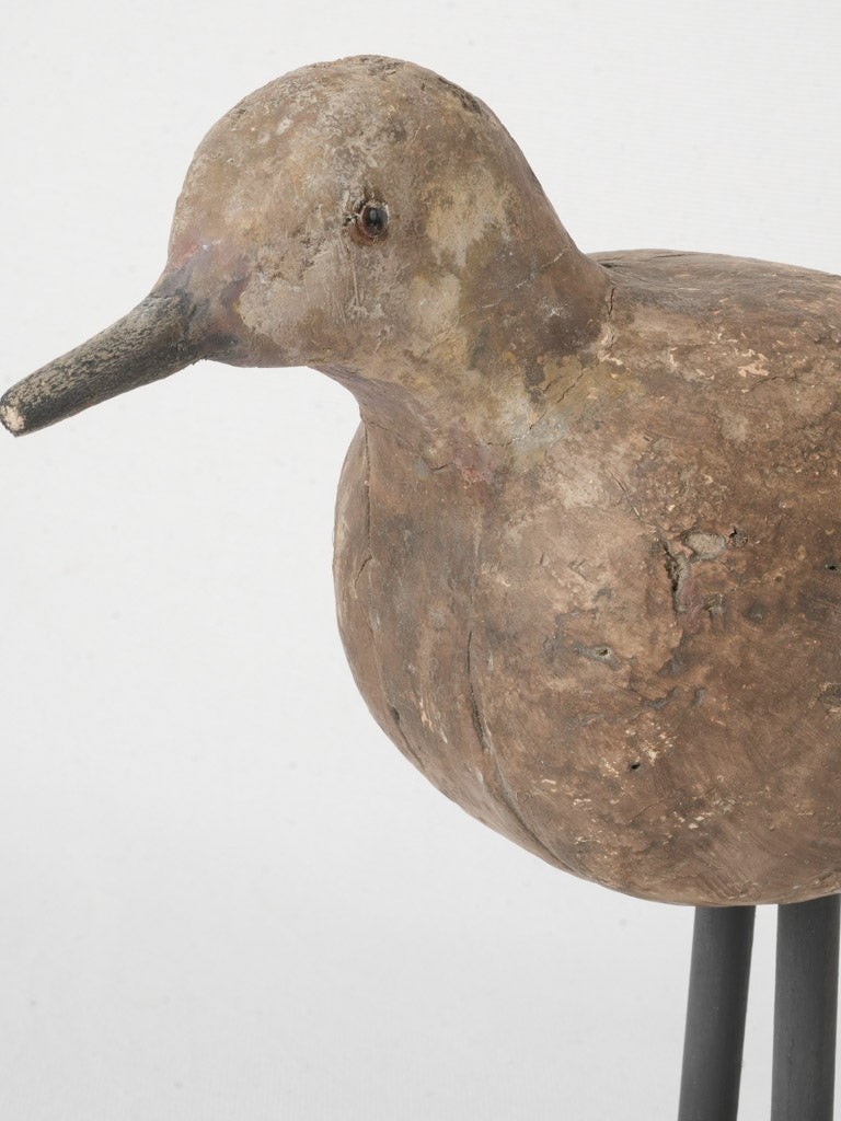 Collectible cork-crafted bird statues