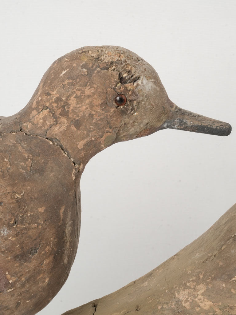 Authentic handcrafted shorebird figurines