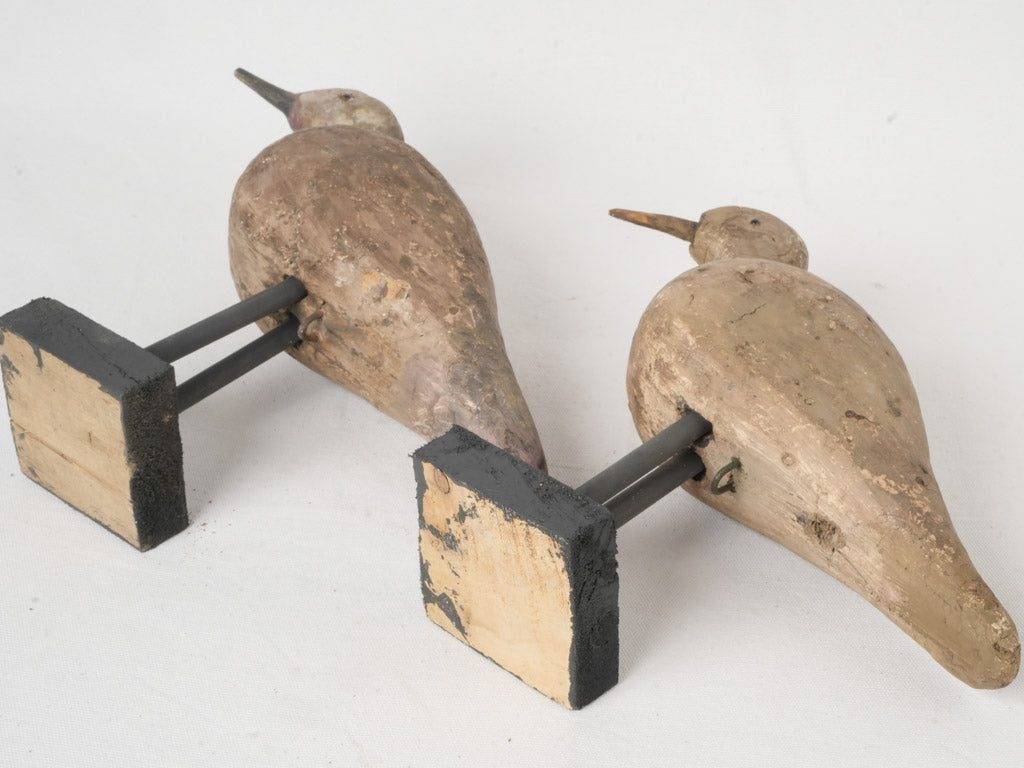 Historic buoyant riverbird art objects