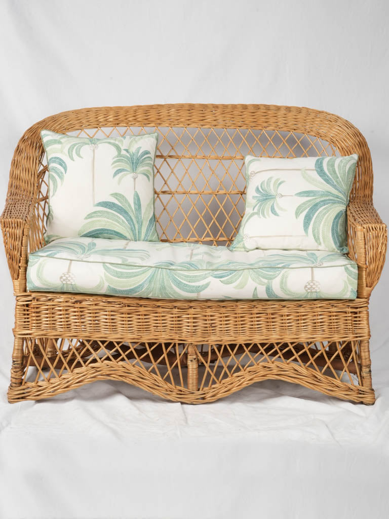 Charming Coastal 2-Person Settee