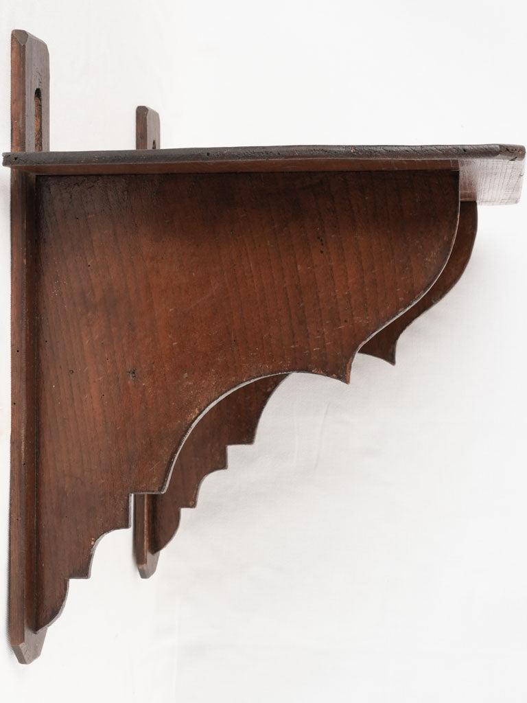 Classic wooden wall-mounted bracket