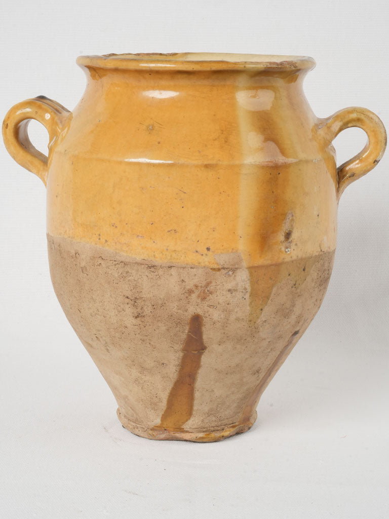 Vintage French Terracotta Confit Pot