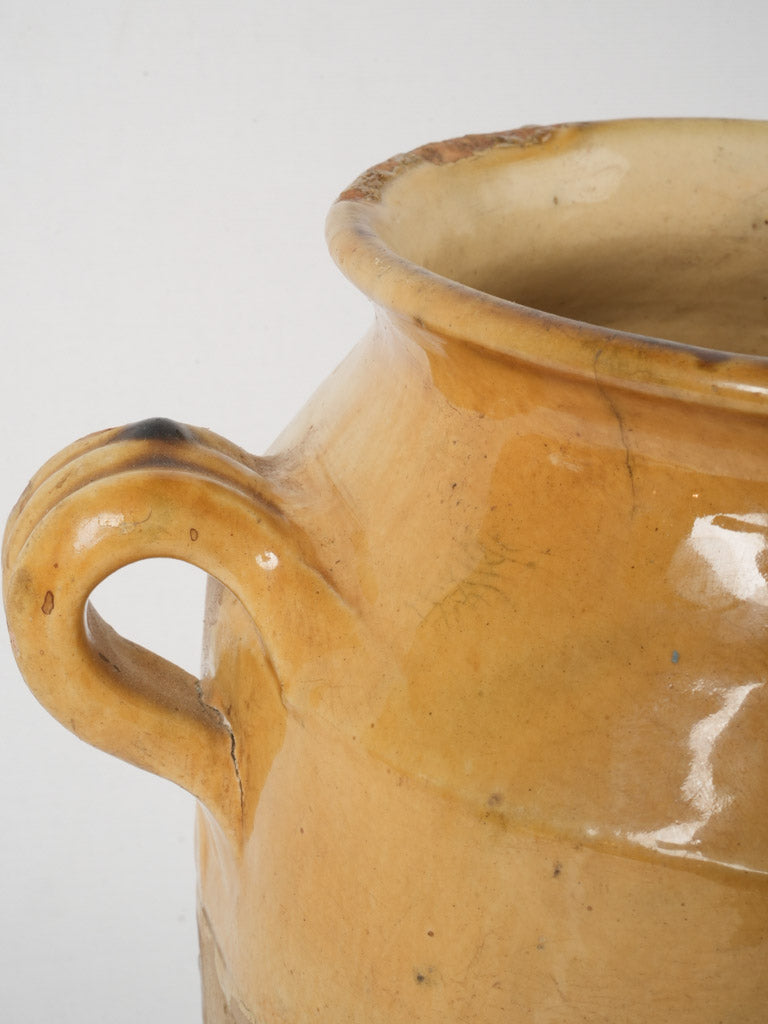 Charming French Terracotta Confit Pot