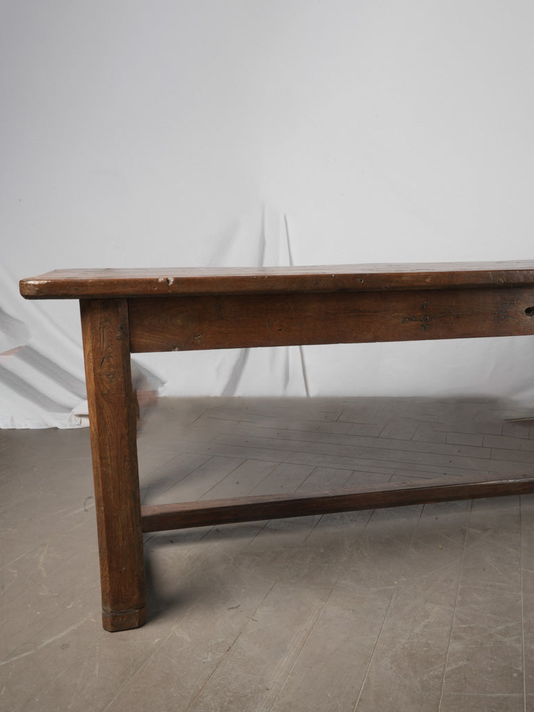 18th century French farm table - oak 30"