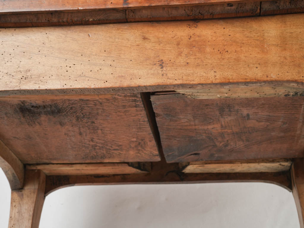 Sophisticated walnut bedroom table