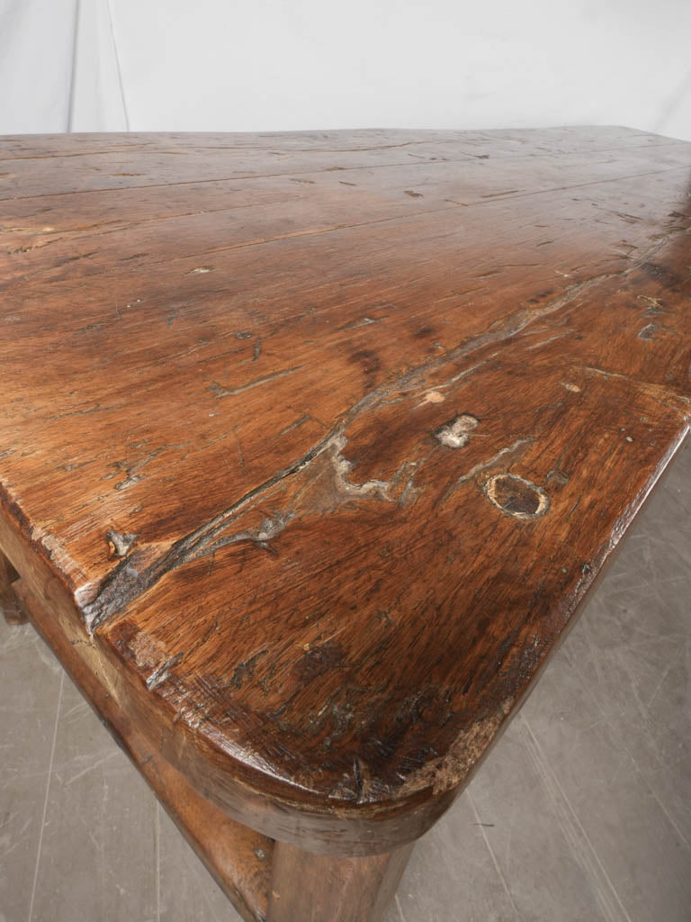 18th century French farm table - oak 30"