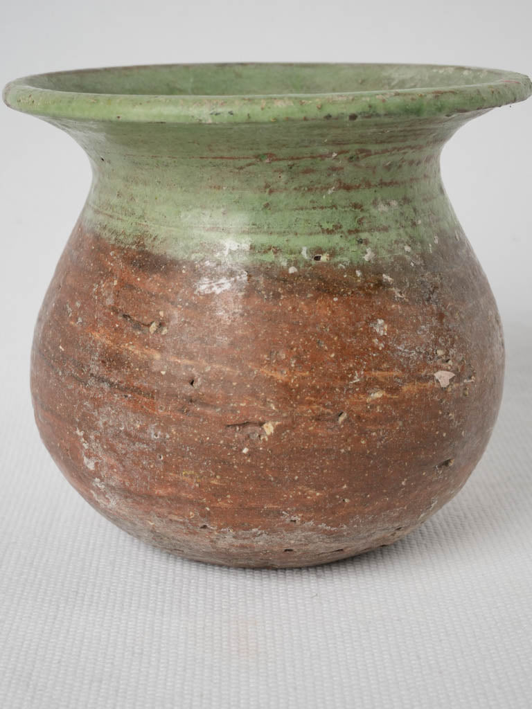 Timeless green glazed vessel