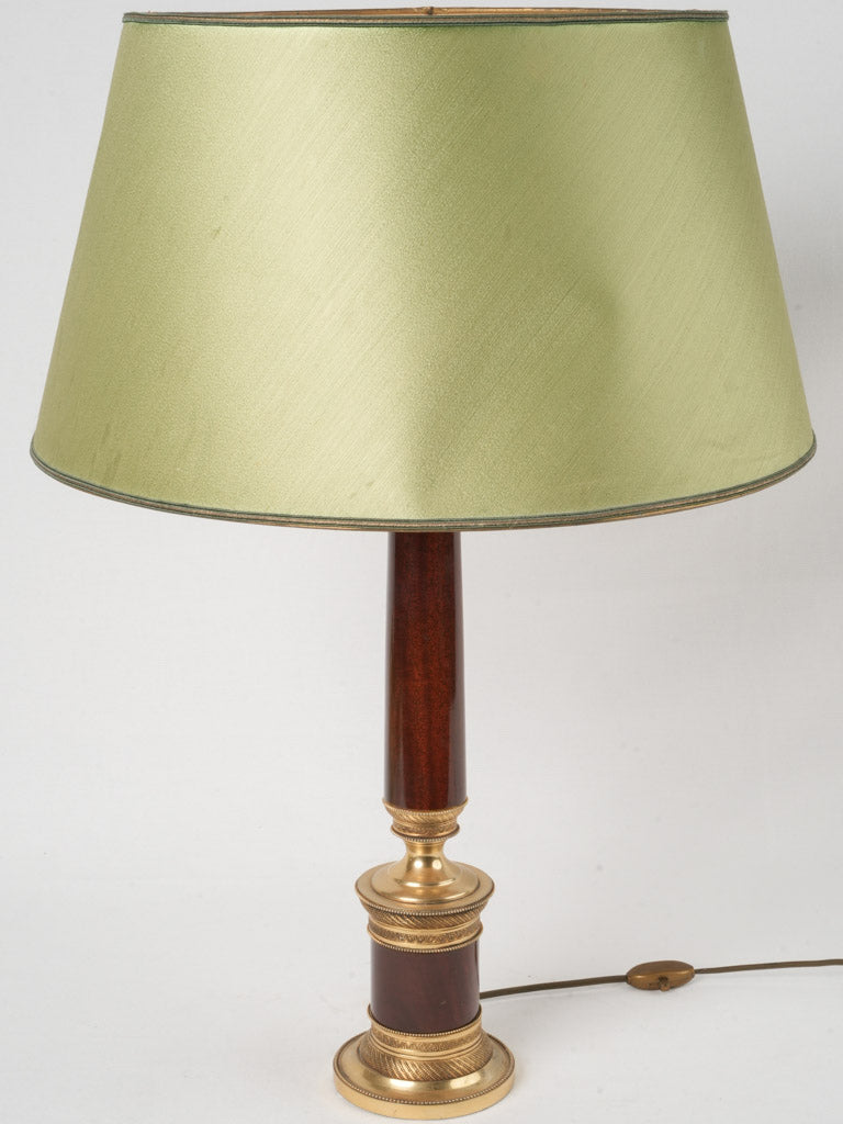 Vintage Gilt-Bronze Decorated Table Lamp