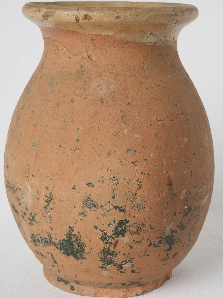 Aged small unglazed vase ornament