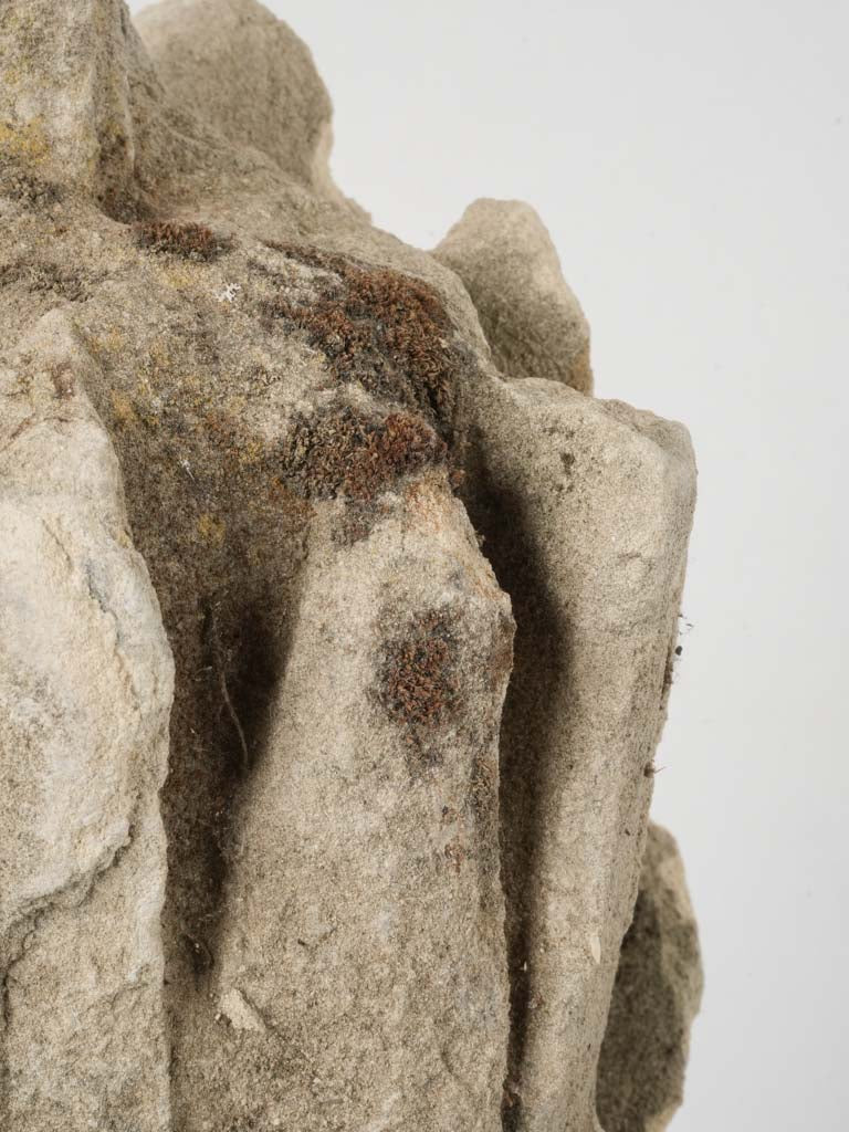 Captivating 17th-Century Stone Sculptural Fragment