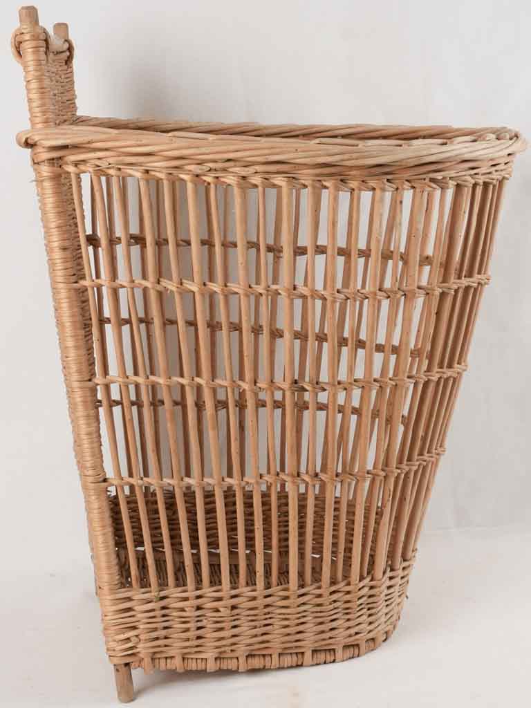 Large wicker baguette display basket - Boulangerie 30¼"